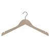 DE KLEDINGHANGER GIGANT Blouse / shirthanger (vlak) beukenhout naturel ongelakt met canon gun haak en rokinkepingen DE KLEDINGHANGER GIGANT Blouse / shirthanger (vlak) beukenhout naturel ongelakt met canon gun haak en rokinkepingen