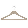 DE KLEDINGHANGER GIGANT Blouse / shirthanger (vlak) beukenhout naturel ongelakt met canon gun haak en broeklat DE KLEDINGHANGER GIGANT Blouse / shirthanger (vlak) beukenhout naturel ongelakt met canon gun haak en broeklat