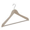 DE KLEDINGHANGER GIGANT Blouse / shirthanger (geknikt) beukenhout naturel ongelakt met anti-slip broeklat DE KLEDINGHANGER GIGANT Blouse / shirthanger (geknikt) beukenhout naturel ongelakt met anti-slip broeklat