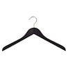 DE KLEDINGHANGER GIGANT Blouse / shirthanger (geknikt) beukenhout zwart gelakt DE KLEDINGHANGER GIGANT Blouse / shirthanger (geknikt) beukenhout zwart gelakt
