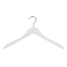 Blouse / shirthanger beukenhout wit gelakt, 44 cm Blouse / shirthanger beukenhout wit gelakt, 44 cm