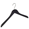 Blouse / shirthanger beukenhout zwart gelakt, 41 cm