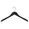 Blouse / shirthanger beukenhout zwart gelakt, 44 cm