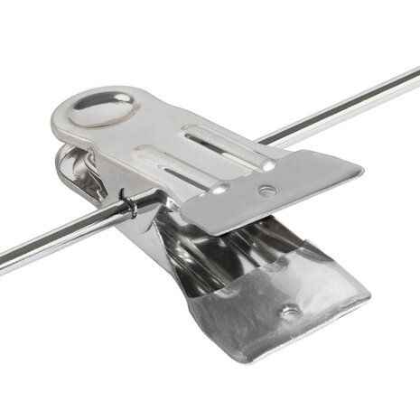 DE KLEDINGHANGER GIGANT Kinderhanger lotushout wit gelakt met rokinkepingen en knijperlat, 34 cm DE KLEDINGHANGER GIGANT Kinderhanger lotushout wit gelakt met rokinkepingen en knijperlat, 34 cm