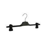 Ser-Viz Rok / broekhanger kunststof zwart met knijpers, 45 cm Ser-Viz Rok / broekhanger kunststof zwart met knijpers, 45 cm