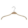 Blouse / shirthanger berkenhout naturel gelakt met anti-slip op schouders, 46 cm Blouse / shirthanger berkenhout naturel gelakt met anti-slip op schouders, 46 cm