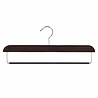 Broekhanger beukenhout wenge gebeitst met anti-slip broeklat, 40 cm Broekhanger beukenhout wenge gebeitst met anti-slip broeklat, 40 cm