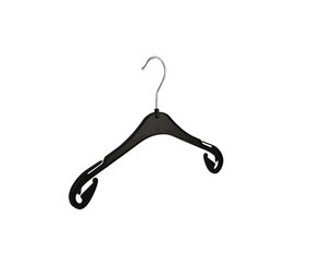 Kinderhanger kunststof zwart, 26 cm Kinderhanger kunststof zwart, 26 cm