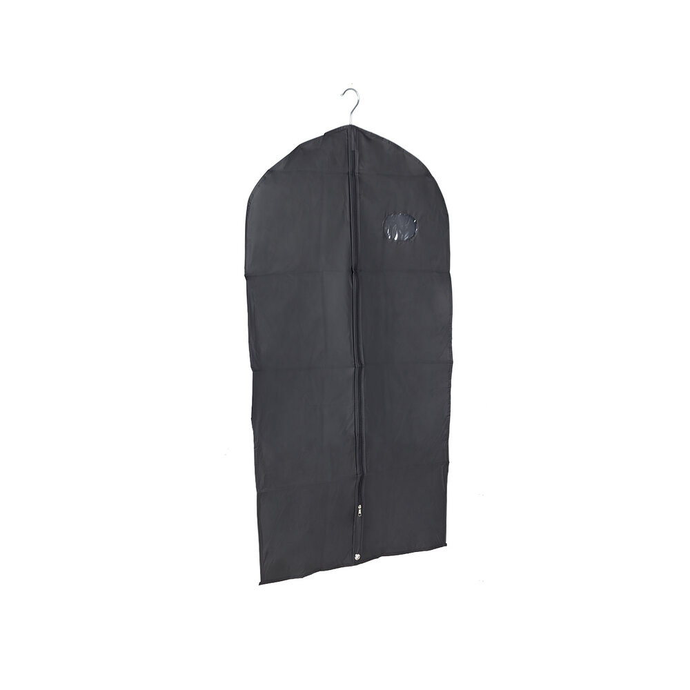 De Kledinghanger Gigant Kledinghoes zwart met rits, 60 x 100 cm De Kledinghanger Gigant Kledinghoes zwart met rits, 60 x 100 cm