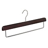 Broekhanger beukenhout mahonie gebeitst met anti-slip broeklat, 40 cm Broekhanger beukenhout mahonie gebeitst met anti-slip broeklat, 40 cm