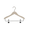 De Kledinghanger Gigant Kinderhanger beukenhout naturel ongelakt met knijperlat, 34 cm De Kledinghanger Gigant Kinderhanger beukenhout naturel ongelakt met knijperlat, 34 cm