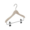 De Kledinghanger Gigant Kinderhanger beukenhout naturel ongelakt met knijperlat, 34 cm De Kledinghanger Gigant Kinderhanger beukenhout naturel ongelakt met knijperlat, 34 cm
