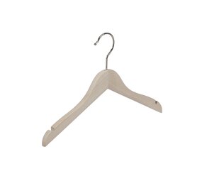 De Kledinghanger Gigant Kinderhanger beukenhout naturel ongelakt met rokinkepingen, 34 cm De Kledinghanger Gigant Kinderhanger beukenhout naturel ongelakt met rokinkepingen, 34 cm