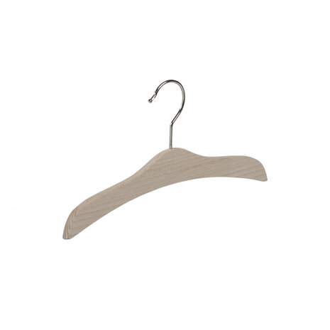 De Kledinghanger Gigant Kinderhanger beukenhout naturel ongelakt, 26 cm De Kledinghanger Gigant Kinderhanger beukenhout naturel ongelakt, 26 cm
