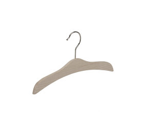 De Kledinghanger Gigant Kinderhanger beukenhout naturel ongelakt, 32 cm De Kledinghanger Gigant Kinderhanger beukenhout naturel ongelakt, 32 cm