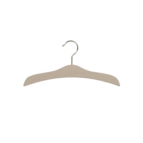 De Kledinghanger Gigant Kinderhanger beukenhout naturel ongelakt, 26 cm
