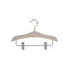De Kledinghanger Gigant Kinderhanger beukenhout naturel ongelakt met knijperlat, 30 cm De Kledinghanger Gigant Kinderhanger beukenhout naturel ongelakt met knijperlat, 30 cm
