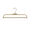 Broekhanger berkenhout naturel gelakt met anti-slip broeklat, 41 cm Broekhanger berkenhout naturel gelakt met anti-slip broeklat, 41 cm