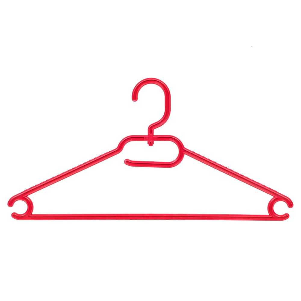 Multihanger (kind) kunststof rood met draaibare haak, 33 cm Multihanger (kind) kunststof rood met draaibare haak, 33 cm