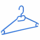 Multihanger kunststof blauw met draaibare haak, 42 cm Multihanger kunststof blauw met draaibare haak, 42 cm
