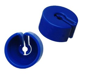 Maataanduider kunststof blauw zonder opdruk Maataanduider kunststof blauw zonder opdruk