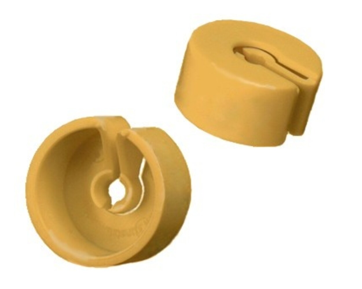 Maataanduider kunststof beige zonder opdruk Maataanduider kunststof beige zonder opdruk