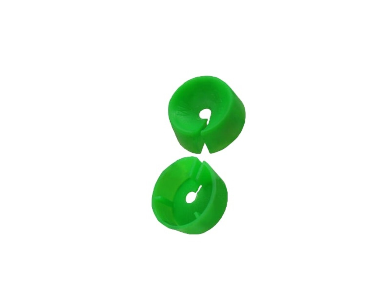 Maataanduider kunststof licht groen zonder opdruk Maataanduider kunststof licht groen zonder opdruk