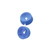 Maataanduider kunststof licht blauw zonder opdruk