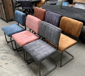 WK Home Stoel Tess 6 kleuren