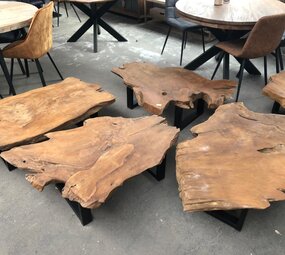 WK Home Salontafel boomstam