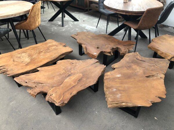 WK Home Salontafel boomstam