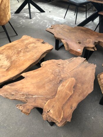 WK Home Salontafel boomstam