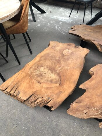 WK Home Salontafel boomstam