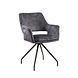 WK Home Stoel Ron velvet adore 4 kleuren WK Home Stoel Ron velvet adore 4 kleuren
