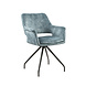 WK Home Stoel Ron velvet adore 4 kleuren WK Home Stoel Ron velvet adore 4 kleuren