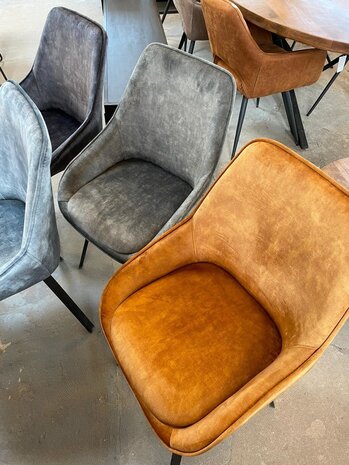 WK Home Stoel Kim adore velvet 4 kleuren