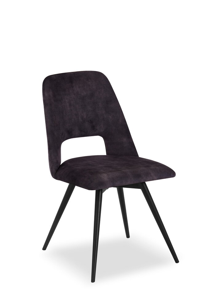 WK Home Stoel Moon in 4 kleuren Velvetstof en draaibaar