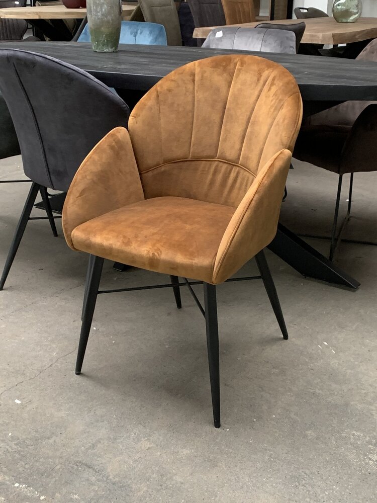 WK Home Stoel Bo velvet 3 kleuren