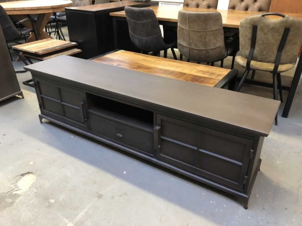 WK Home TV meubel Madrid metaal 180 cm