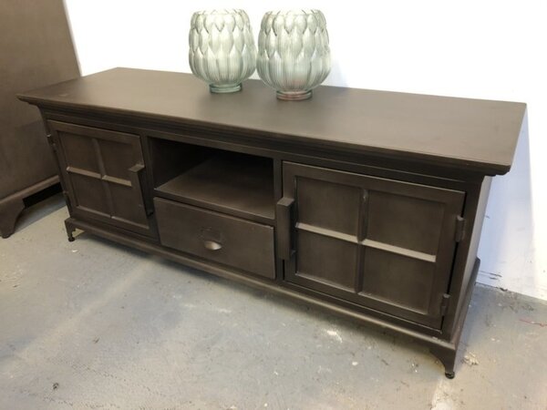 WK Home TV meubel staal 130 cm breed