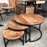 WK Home Salontafel Malaga set van 3
