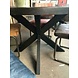 WK Home Ronde eettafel 120 Preto zwart mangohout WK Home Ronde eettafel 120 Preto zwart mangohout