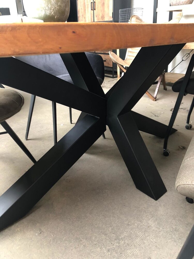 WK Home Ovaal 240 Massief mangohout