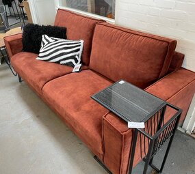 WK Home 2,5 zits Bank Copper velvet adore