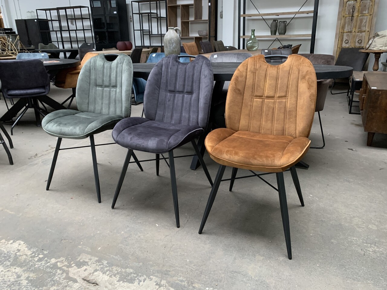 WK Home Stoel Lisa 3 kleuren