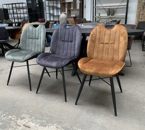 WK Home Stoel Lisa 3 kleuren