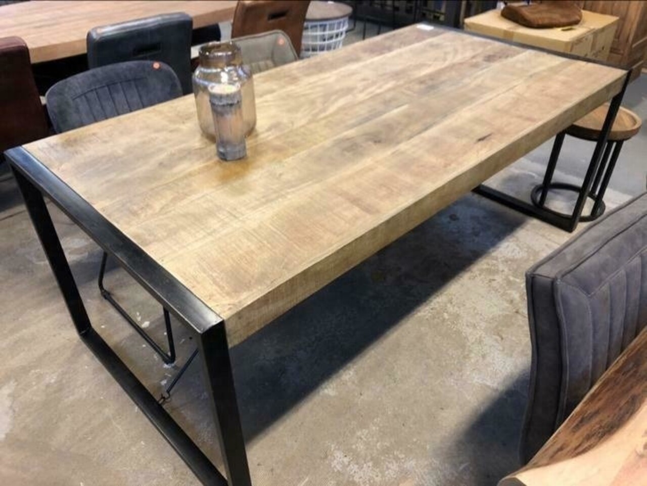 WK Home Eettafel Strong mango 3 afmetingen