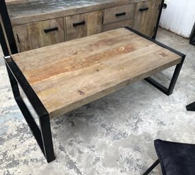 WK Home Salontafel Strong mango hout