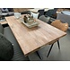 WK Home Eettafel Vigo brown mango spinpoot 200