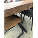 WK Home Eettafel Vigo brown mango spinpoot 200